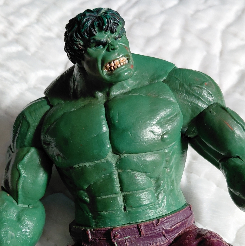 Marvel Green and Purple Action Figure